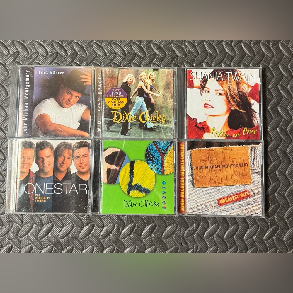Country Music CD Collection 7 CD’s Original Artist Recordings